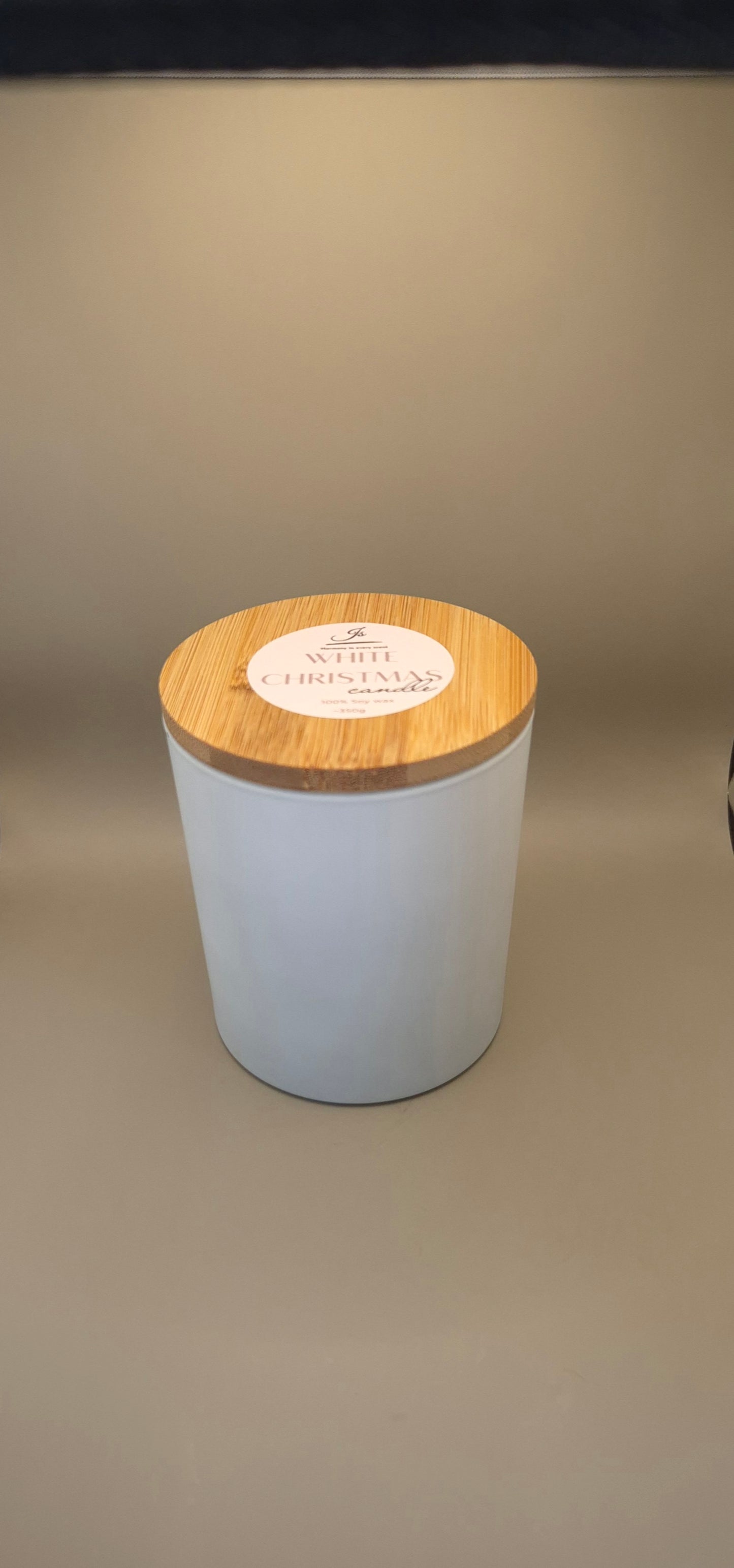 WHITE CHRISTMAS candle 350g.