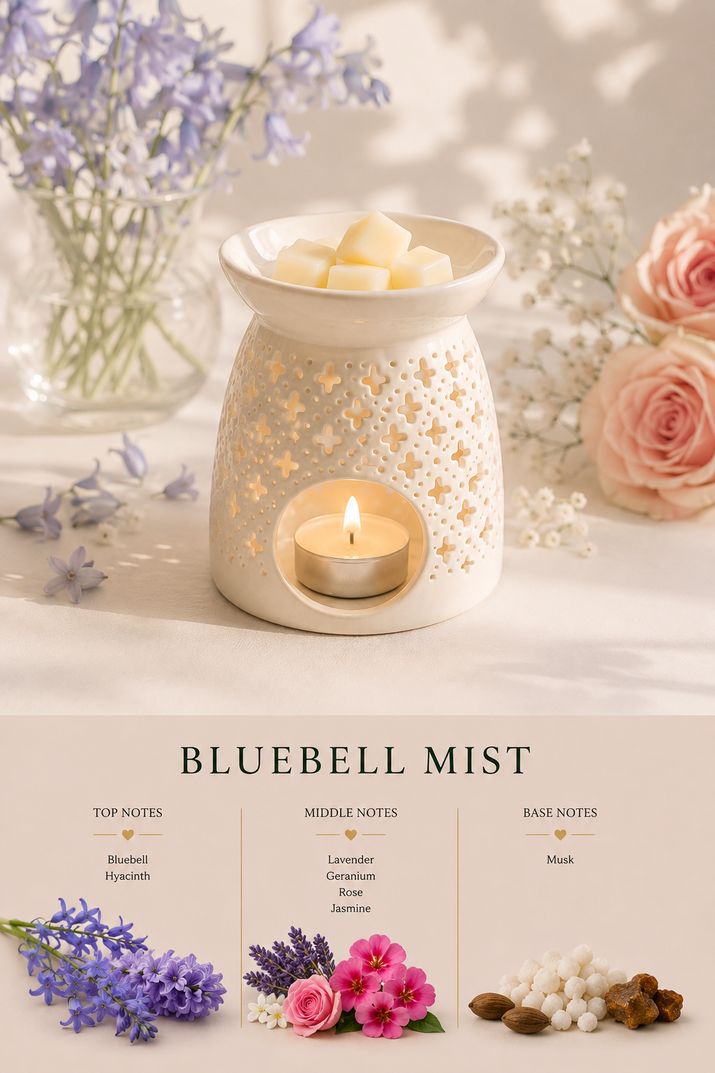 Bluebell Mist Wax Melts