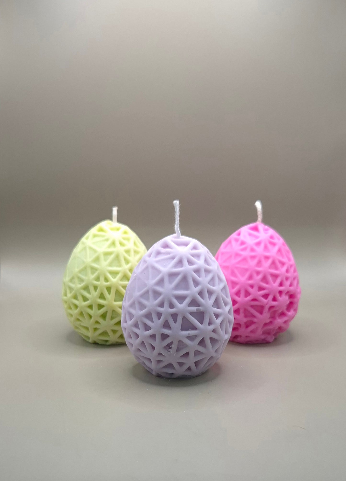 Lattice Easter Egg Candle