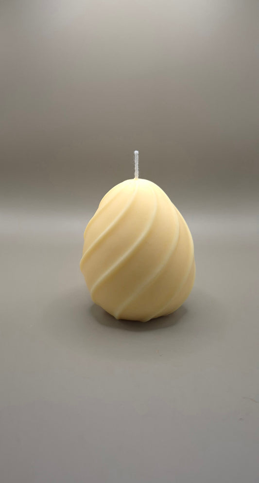 Twisted Easter Egg Candle