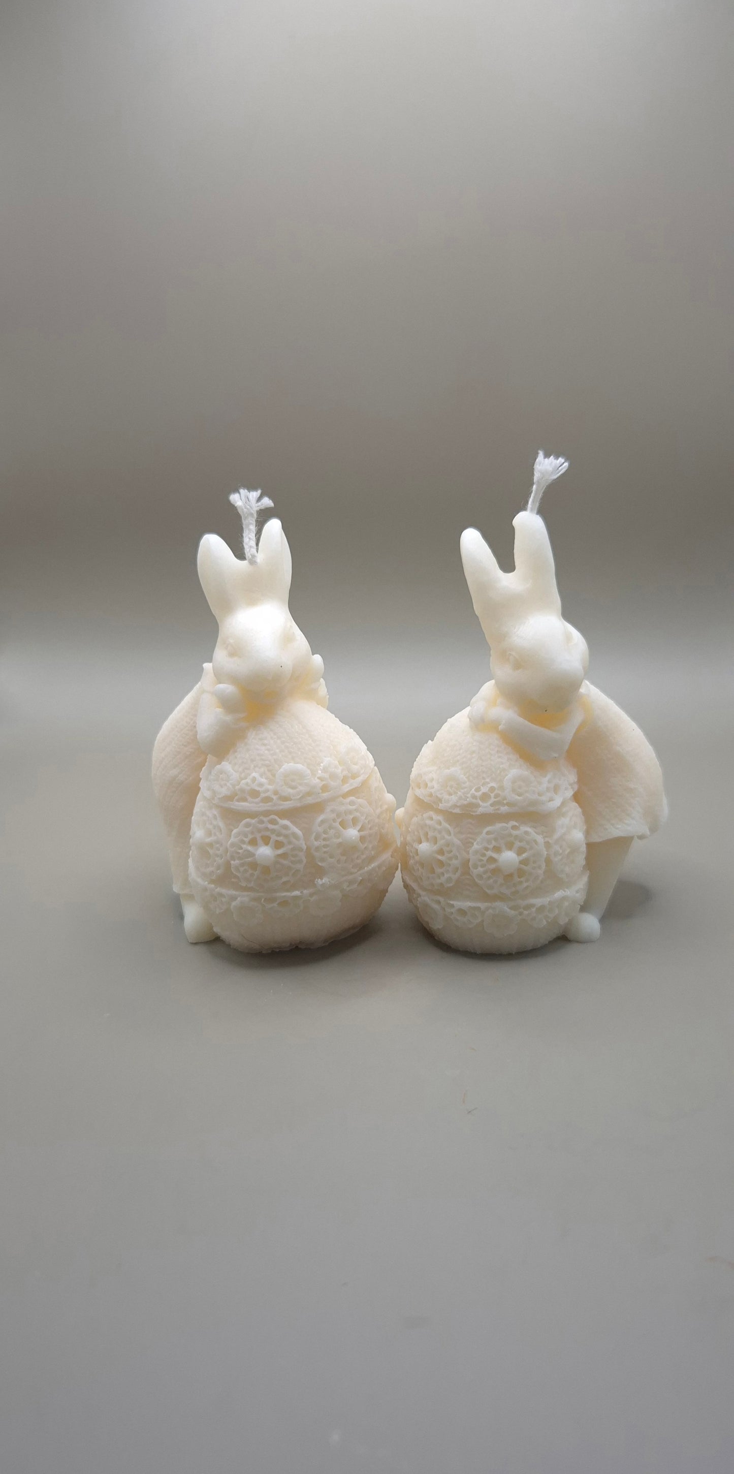 Vintage  Bunny Candle