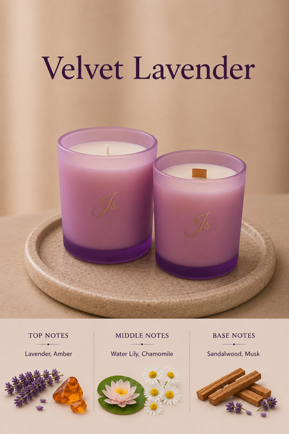 Velvet Lavender Candle 180g