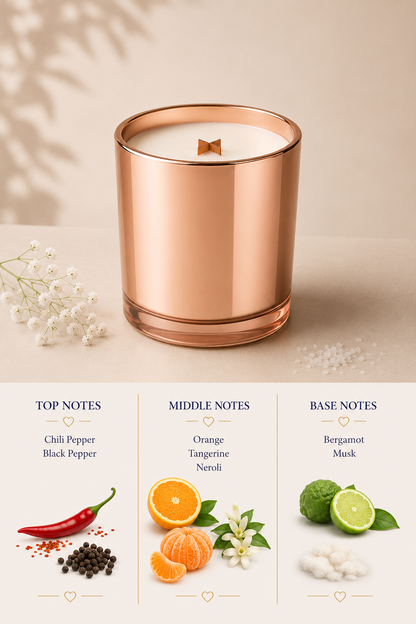 Charm candle 200g.