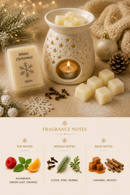 White Christmas Wax Melts