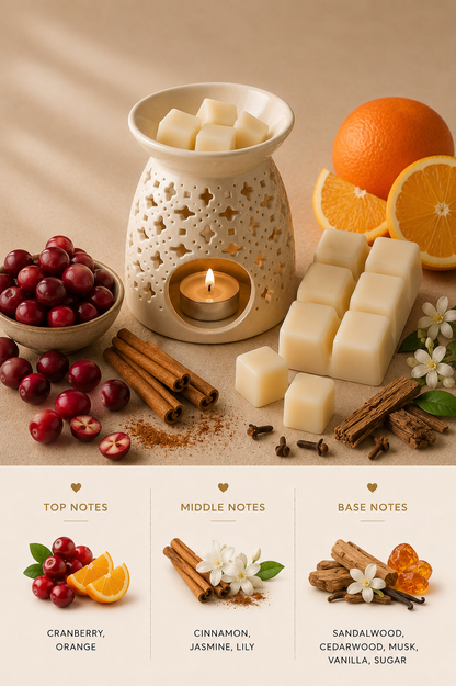 Cranberry spice melts