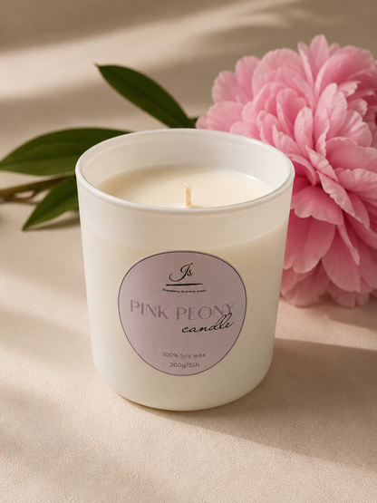 Pink Peony Candle 350g
