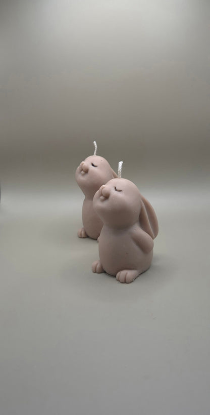 Dreamy Bunny Easter Candle