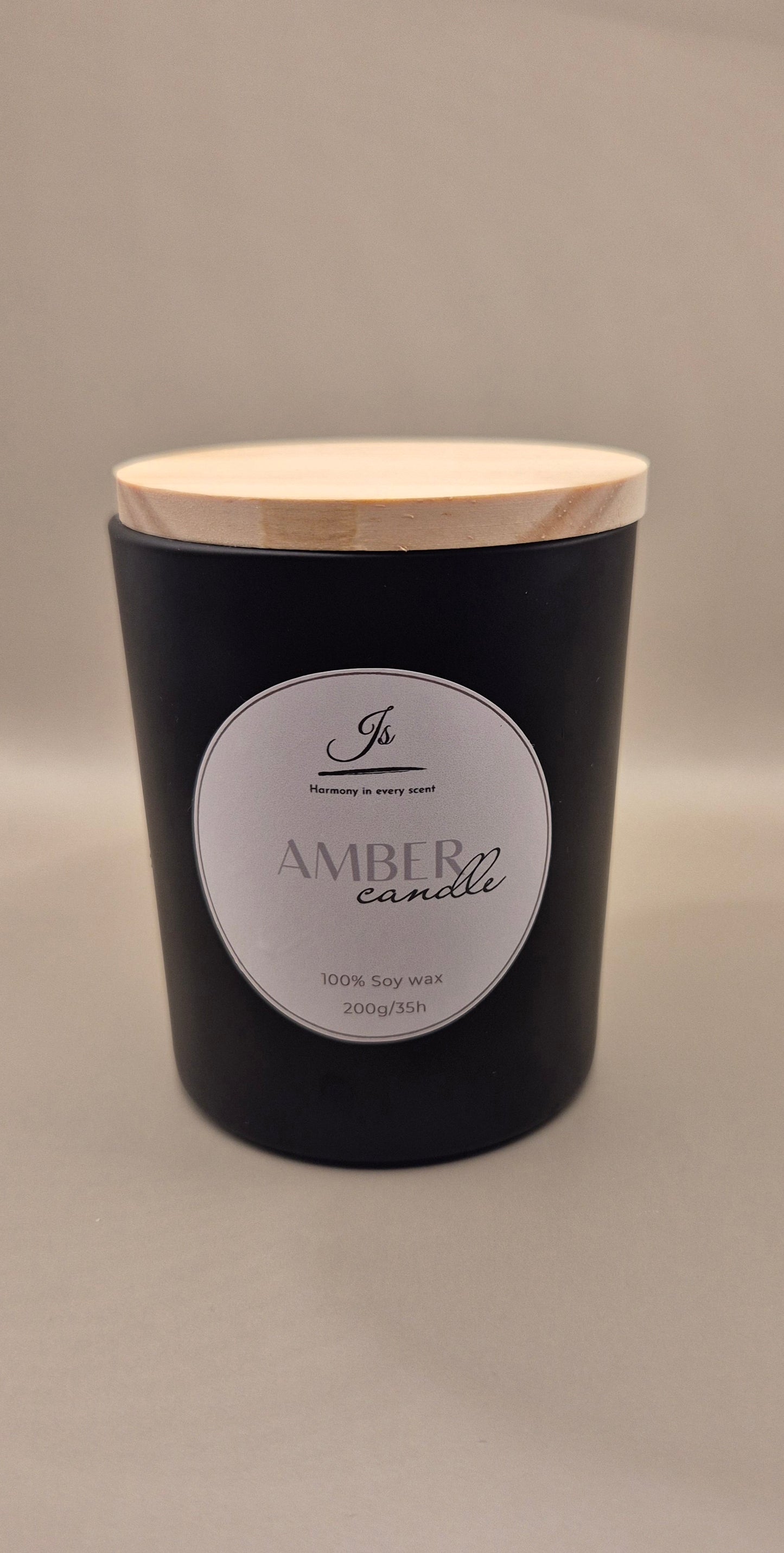 Amber candle (180g)