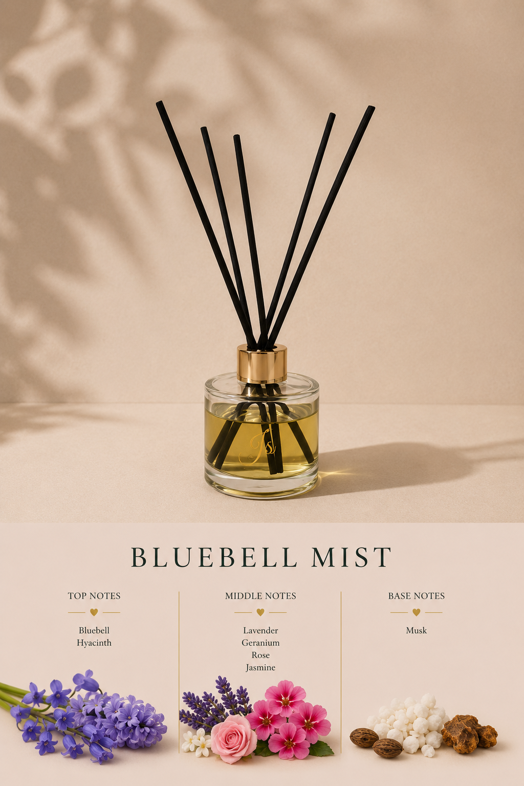Bluebell Mist Reed Diffuser