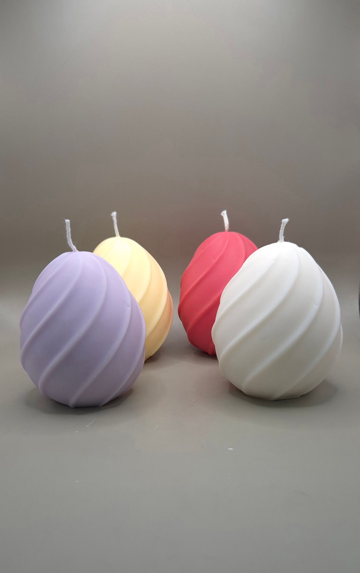 Twisted Easter Egg Candle
