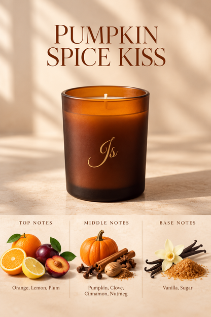 Pumpkin Spice Kiss Soy Wax Candle 200g