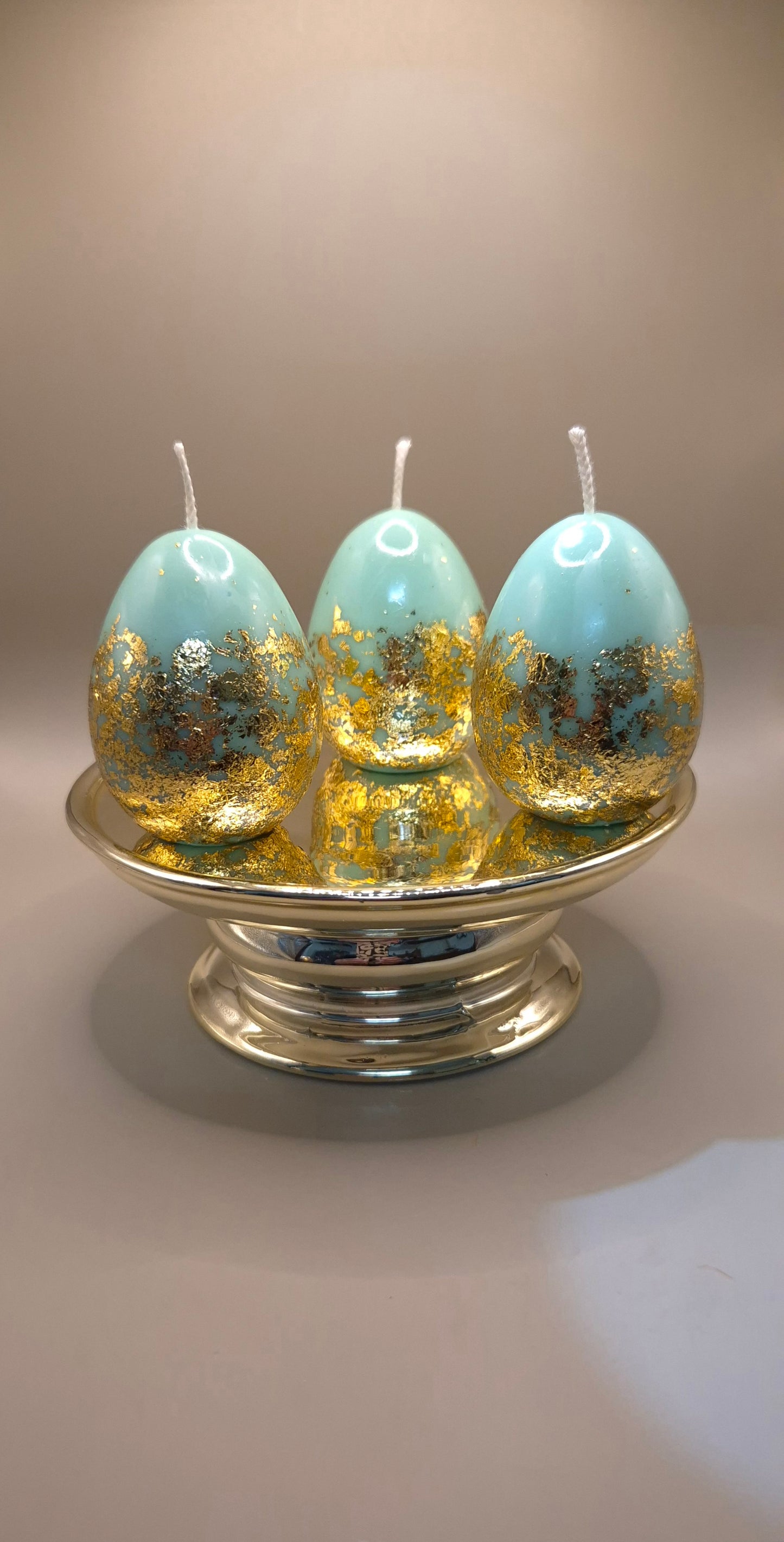 Classic Decorated Easter Egg Candle